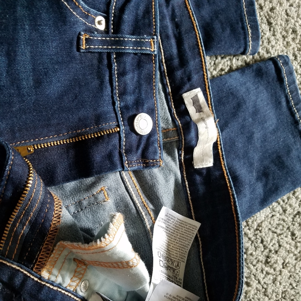 Levi's Jean Legging Dark Wash - Picture 2 of 5